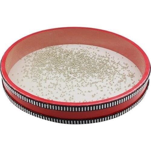 Hot AD-ChildrenS Percussion Tambourine Ocean Wave Bead Drum Sea Sound Music Instrument Toys For Baby Kid Child Early Learning M