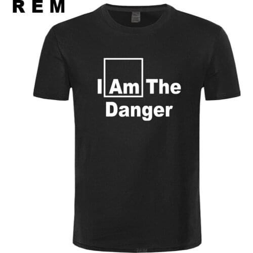 I AM THE DANGER PRINTED MENS T SHIRT / BREAKING BAD WALTER WHITE FUNNY NOVELTY TShirt Tee Shirt Unisex More Size and Colors