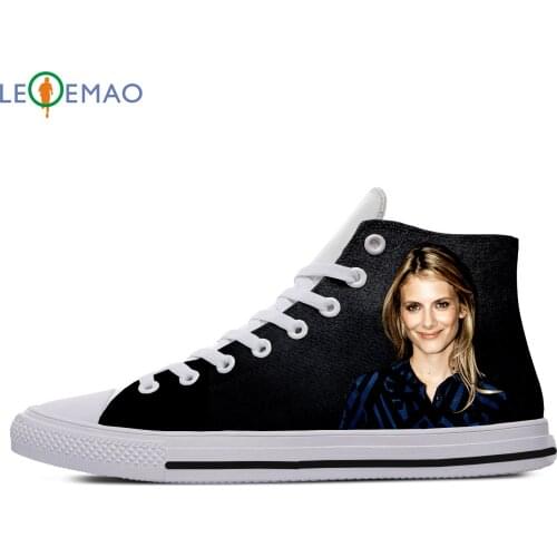 Custom Spring Autumn Canvas Shoes Melanie Laurent High Quality Handiness Flats Mens Casual Shoes Comfortable Big Off White