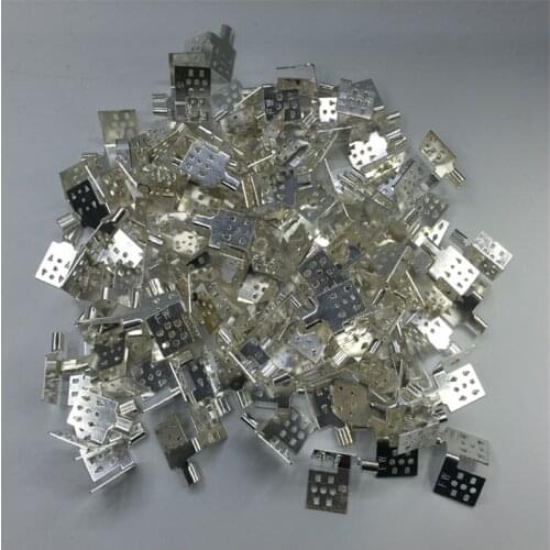 Silver plated Cooper Clips X 10 pieces/lot used for far infrared heating film, Clamps for connect cable and heating film