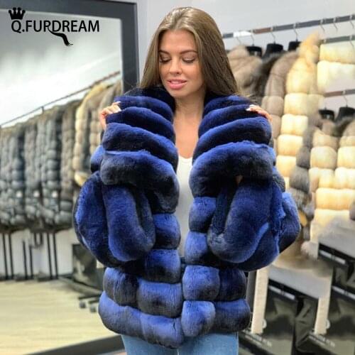 Q.FURDREAM Women's Large Jackets