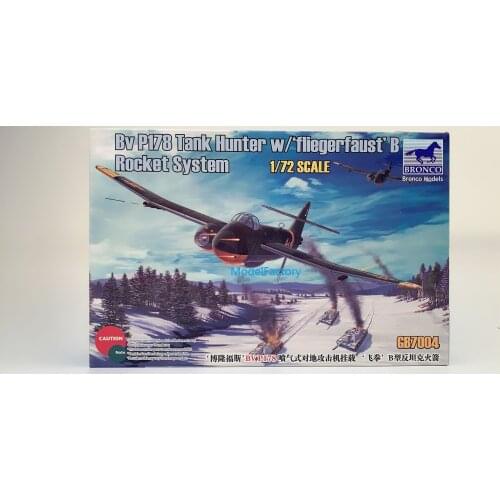 BRONCO GB7004 1/72 BV P178 Tank Hunter w / "Fliegerfaust" B Rocket System