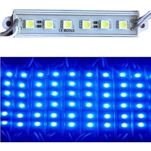 LED Module 5050 6 LED 12V Waterproof Advertisement Design Led Modules Super Bright ,White/Warm White/Red/Green/Blue