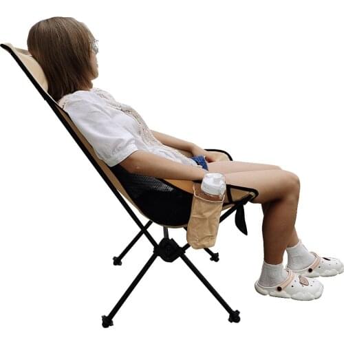Ultralight Portable Camping Chair Oxford Cloth With Pillow Folding Lengthen Camping Seat For Fishing Festival Picnic BBQ Beach