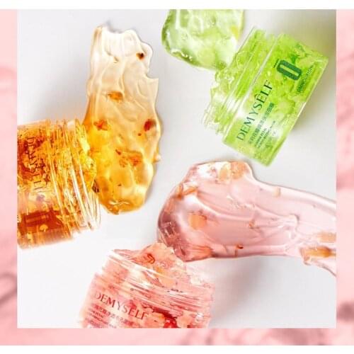 Moisturizing Mask Acne Whitening Jasmine Plant Anti-wrinkle Firming Anti-aging Cream Gel Repair Beauty Y5M4