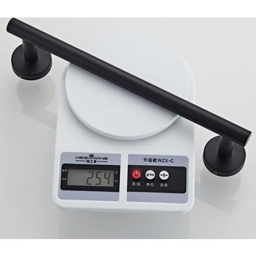 Bathroom Stainless Towel Rack Set Black Robe Hook Towel Rail Bar Rack Bar Shelf Tissue Paper Holder Holder Bathroom Accessories