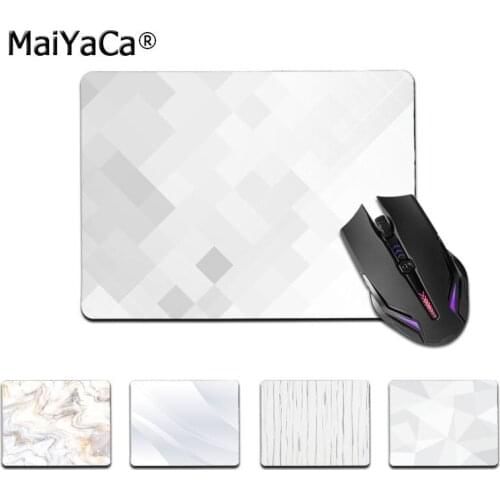 MaiYaCa Top Quality white beautiful design High Speed New Mousepad Top Selling Wholesale Gaming Pad mouse
