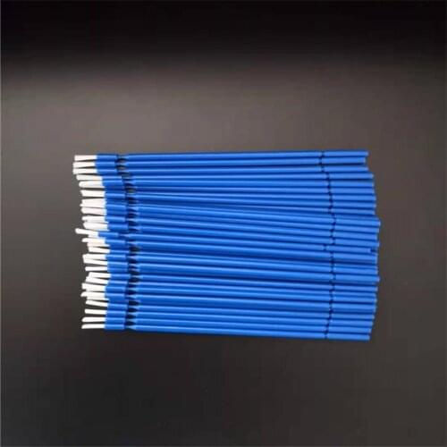 100 pcs/lot Dental Lab Long Disposable Micro applicators Brushes Teeth Whitening Brush to Apply The Gel on Teeth