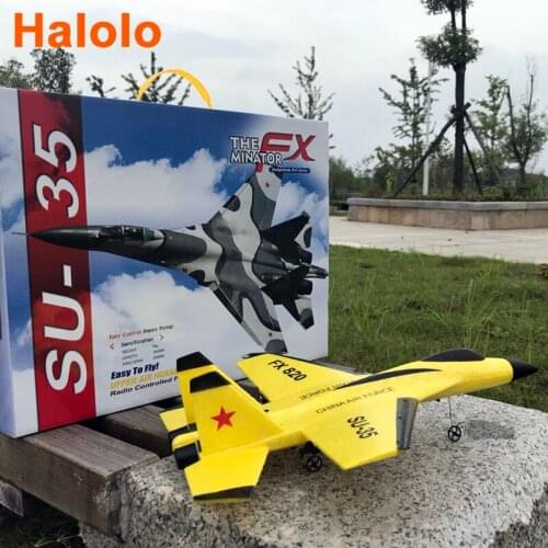 2.4G Glider Plane Hand Throwing foam drone SU35 RC airplane model Fixed wing toy aviones a control remoto juguete toys for boys