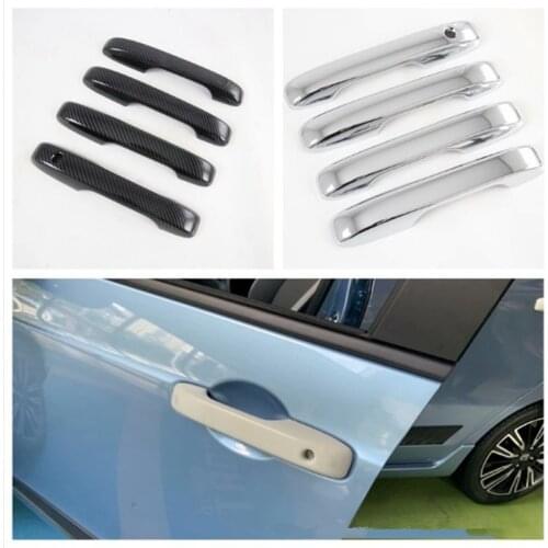 ABS Car Door Handle Bar Cover Trim Molding Fit For HONDA FIT 2020 2021 Car Styling