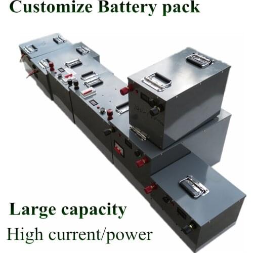 LiFePo4 Battery 24V 300Ah Deep Cycle For Electric Vehicle power station solar 12V 24V 36V 48V EV RV storage + 20A charger