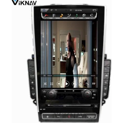 Vertical screen for Infiniti Q50 Q50L Q60S 2015 2016 2017 2018 2019 car GPS navigation video DVD player stereo radio 12.1 inch