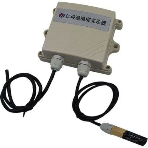 Free shipping 1pc Temperature and humidity sensor Transmitter RS485 Transmitter with waterproof probe