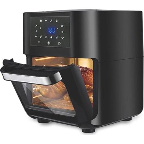 YUEWO Air fryer household 12L large capacity automatic electric fryer oil-free intelligent touch fries machine