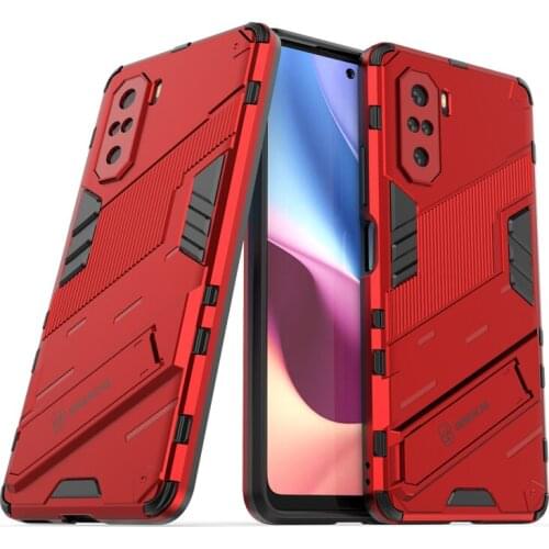 Stand Function Hard Armor Cover for Xiaomi POCO F3 5G F 3 3F Pocophone X3 NFC X3 Pro X 3 Anti-Sweat Protective Case Capa