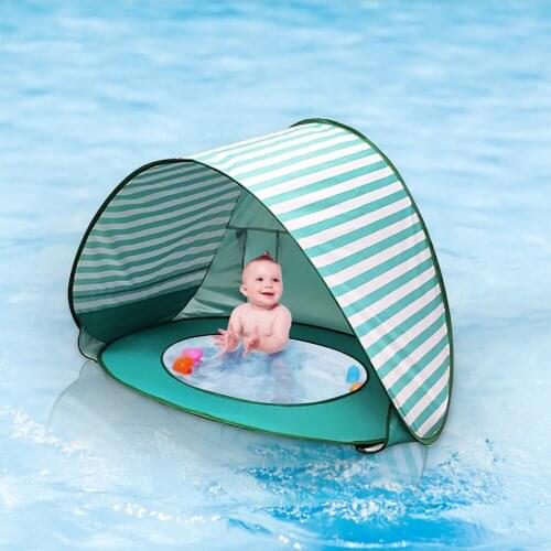Baby Beach Tent Children Waterproof UV-protecting Sunshelter Kid Outdoor Camping Sunshade Tent Folding Shade Membrane Tent