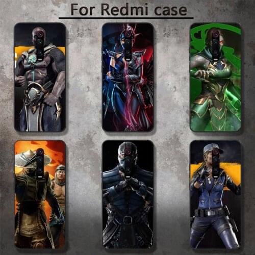 Fighting game Mortal Kombat Phone Case for RedMi 5 5plus 6 Pro 6A S2 4X GO 7A 8A 7 8 9 K20 case
