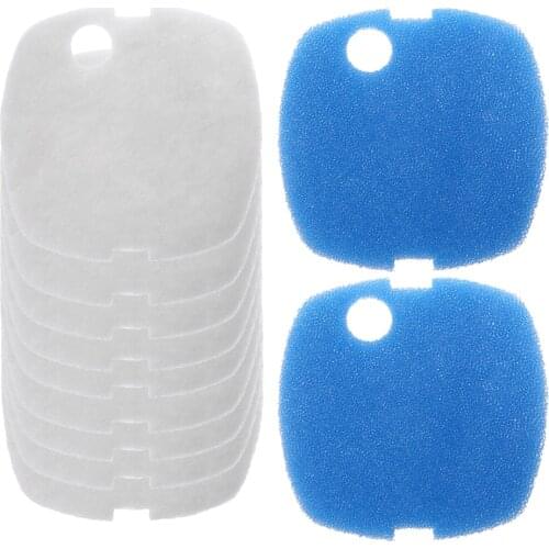 10pcs Aquarium Filter Pads for SUNSUN HW-302/505A Canister Filter Cask