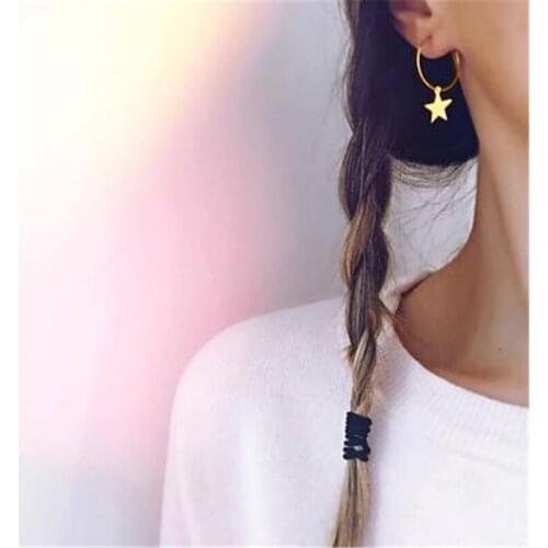 Boho Geometric Earring For Women Earrings Fashion Pentagram Pendant Style Party Gift Accessories Ethnic Jewelry