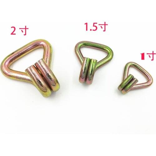 Cargo tight rope binding device insurance safety hook grab hook double J hook double row hook rigging tensioner