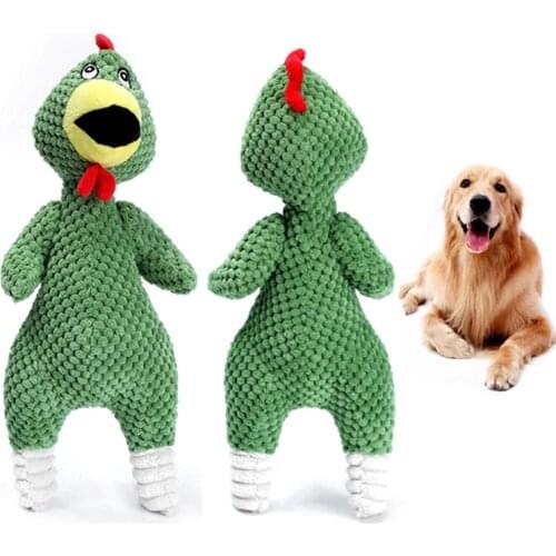 Dog toys Screaming Chicken Pets Dog interactive Toys Squeeze Squeaky Sound Funny Toy Safety For Dogs Molar Chew Toy Cat toys New