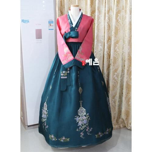 Korea Imported Fabric / Mother Hanbok / Korean Traditional Clothing / Korean Hanbok