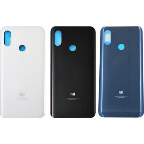 Battery Cover For Xiaomi Mi 8 Back Glass Panel Rear Door Housing Case With Adhesive For Xiaomi Mi8 M1803E1A 6.21 Inches