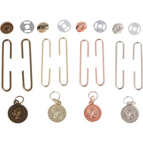 5cm Retro Portrait Metal Purse Bag C-shaped Frame Clasp Magnetic Snap Accessory