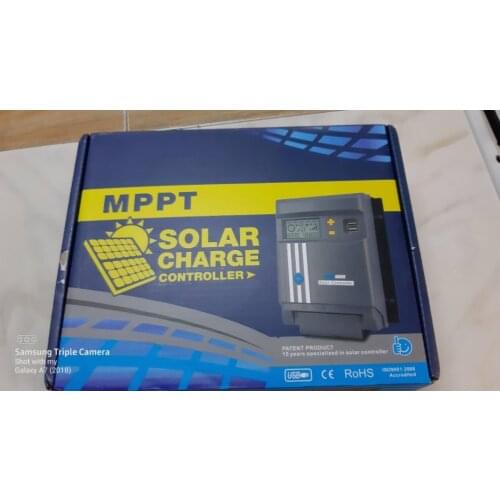 MPPT LCD Display 10A with WIFI /Bluetooth 12V/24V Solar Panel Battery Regulator Charge Controller Dual USB LifePo4 and Lithium
