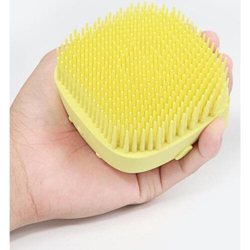Soft Silicone bath brushes Massage Scrub body brush for cellulite Multifunction Bathing tools