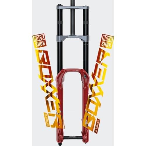 2020 ROCK SHOX BOXXER Fork Sticker, Clear Bottom, for MTB Mountian Bike Bicycle Cycling Decals