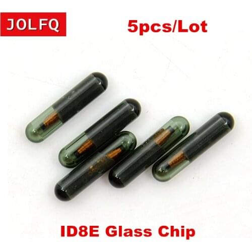 NEW 5pcs/Lot Free Shipping Auto Car transponder Chip 8E chip ( glass) Fit For Honda Audi ID8E Transponder chip for honda audi 8E