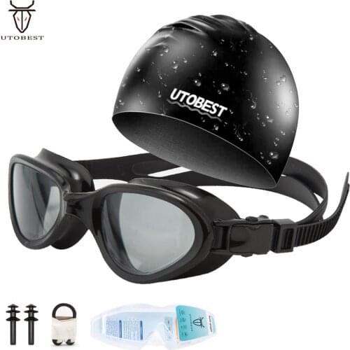 UTOBEST Swimming Goggles Clear for Women Men Anti-fog Swimming Eyewear No Leaking swim glasses for adults