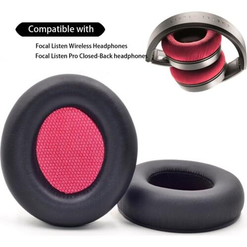 Defean Replacement Ear pads cushion for Focal Listen Wireless / Listen pro Closed-Back Headphones