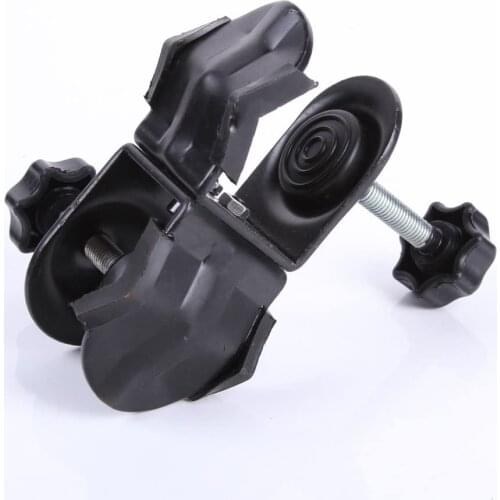 Heavy Duty Metal Dual Double U Clip Clamp for Photo Studio Boom Arm Light Stand