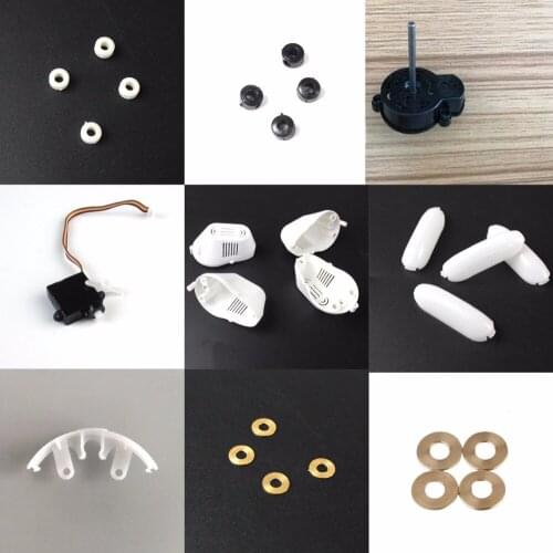 SJ/RC SJRC S70 S70W RC Quadcopter Spare Parts Blade plastic parts gasket motor cover Lampshade Camera servo motor seat