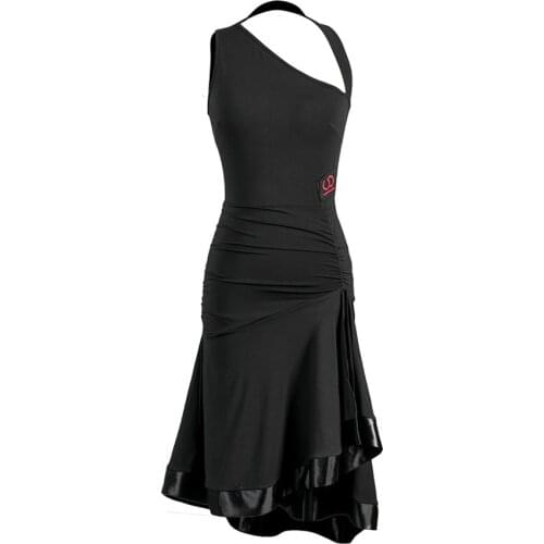 Women Latin dance competition dress with underpants professional Latin dress performance pole dance clothing tango dress salsa