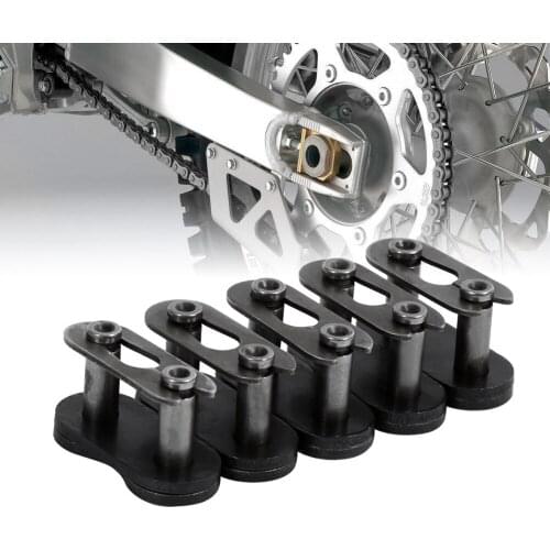 5 Sets 415 Chain Master Link 2-Stroke Motorized Bike Gas Engine Parts Motocicleta Motorcycle Accessories