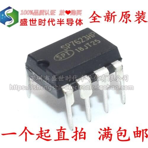 5/PCS NEW Brand New & Original Sp7623hp Sp7623p Dip8 Direct Plug 8-Pin Power Management Chip IC