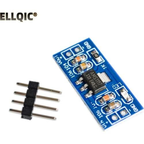 AMS1117 4.5-7V turn 3.3V DC-DC Step down Power Supply Module Raspberry pi 10pcs/lot