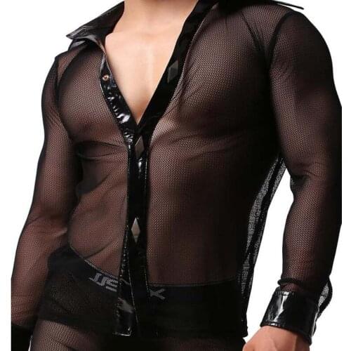 Anerotic Mens Silk Shirts