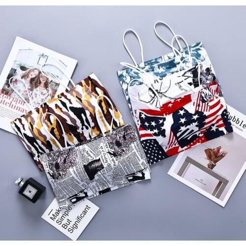 Linbaiway Womens Ice Silk Bras Female Seamless Bralette Sexy Lingerie Wire Free Underwear Chest Tube Tops Cropped Bra Underwear