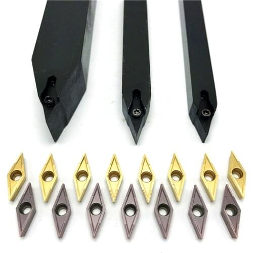 SVVBN1010H11 SVVBN1212H11 SVVBN2020K11 SVVBN2525M11 External Turning Tool Holder+VCMT110304 Carbide Inserts Cutting tools