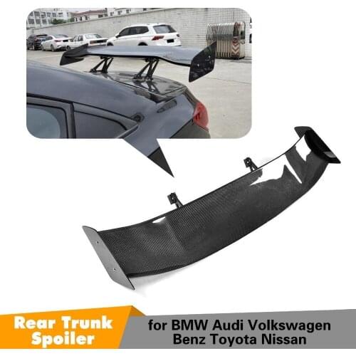 For BMW F80 E46 E90 E92 M3 F82 M4 F87 M2 E60 F10 M5 Car Styling Carbon Fiber Rear Trunk Lip Spoiler Boot Lip