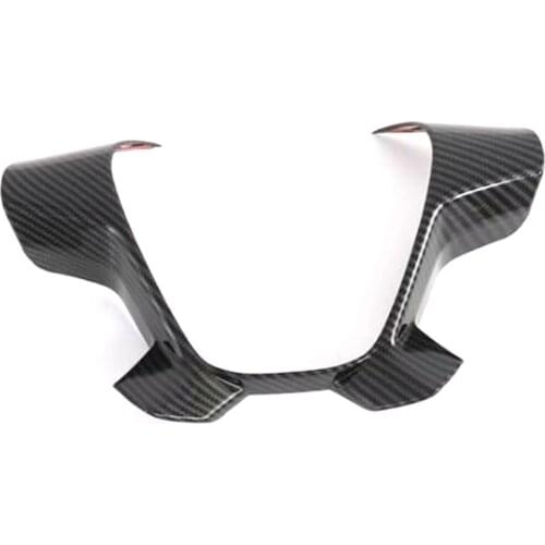 For Ford Transit 2017 for Ford Tourneo Custom 2016 Car Steering Wheel Bezel Cover Sticker ABS Styling