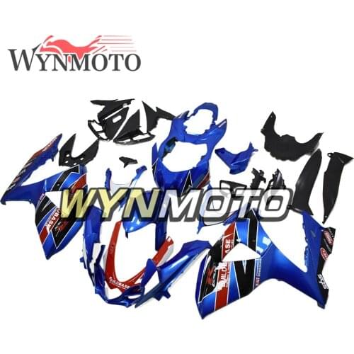 For GSXR1000 09-16 2009 10 11 12 13 14 15 2016 K9 Injection Fairing ABS Plastic Red Blue Cowlings