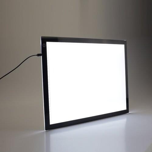 ELICE A3 Adjustable LED Light Pad Ultra Thin Graphic Drawing Tablets Copy Board For Tattoo Stencil Picture Tracing Painting