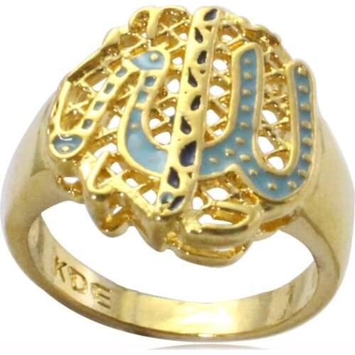 Islam Muslim allah ring for men & women, charm Arabic fashion high quality jewelry gift