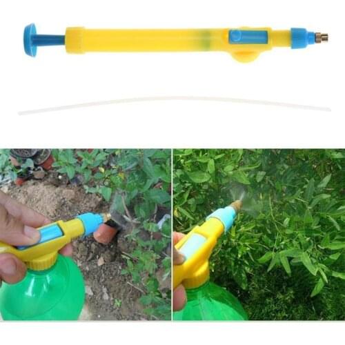 Watering Irrigation Bottle Interface Plastic Trolley Gun Nozzle Manual Spray Watering Head Sprayer Water Sprinkler Supplies Tool