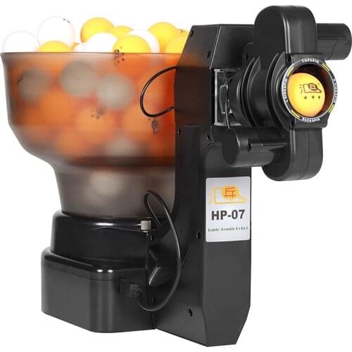 Table Tennis Robot Ping Pong Ball Machine Serves 40mm Regulation Ping Pong Balls Automatic Table Tennis Machine for Training